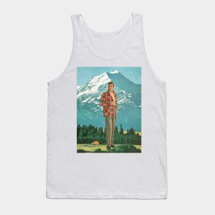 Mt. Cook - Surreal/Collage Art Tank Top